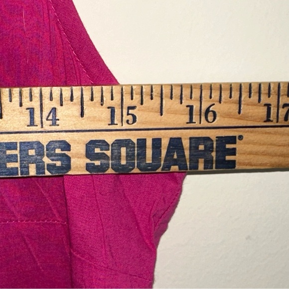 Soft Surroundings Women’s SM Sleeveless Embroidered Cut Out Tank Pink Bohemian - Picture 9 of 9